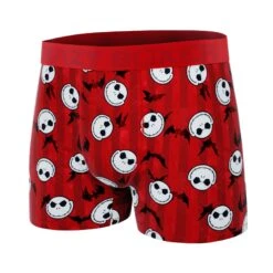 CRAZYBOXER Disney Nightmare Before Christmas Halloween Bat Men's Boxer Briefs -Crazyboxer Sales Store CBNIG0101RBAT 4