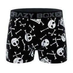 CRAZYBOXER Disney Nightmare Before Christmas Halloween Men's Boxer Briefs (2 Pack) -Crazyboxer Sales Store CBNIG0101X2A1 4