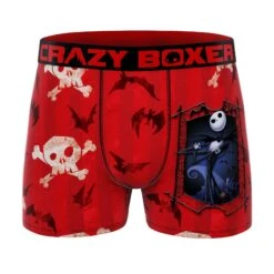 CRAZYBOXER Disney Nightmare Coffins Men's Boxer Briefs (Creative Packaging) 8 CRAZYBOXER Disney Nightmare Coffins Men's Boxer Briefs (Creative Packaging) -Crazyboxer Sales Store CBNIG01COF2N 1
