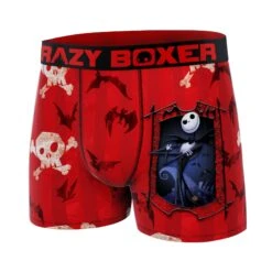 CRAZYBOXER Disney Nightmare Coffins Men's Boxer Briefs (Creative Packaging) 11 CRAZYBOXER Disney Nightmare Coffins Men's Boxer Briefs (Creative Packaging) -Crazyboxer Sales Store CBNIG01COF2N 4