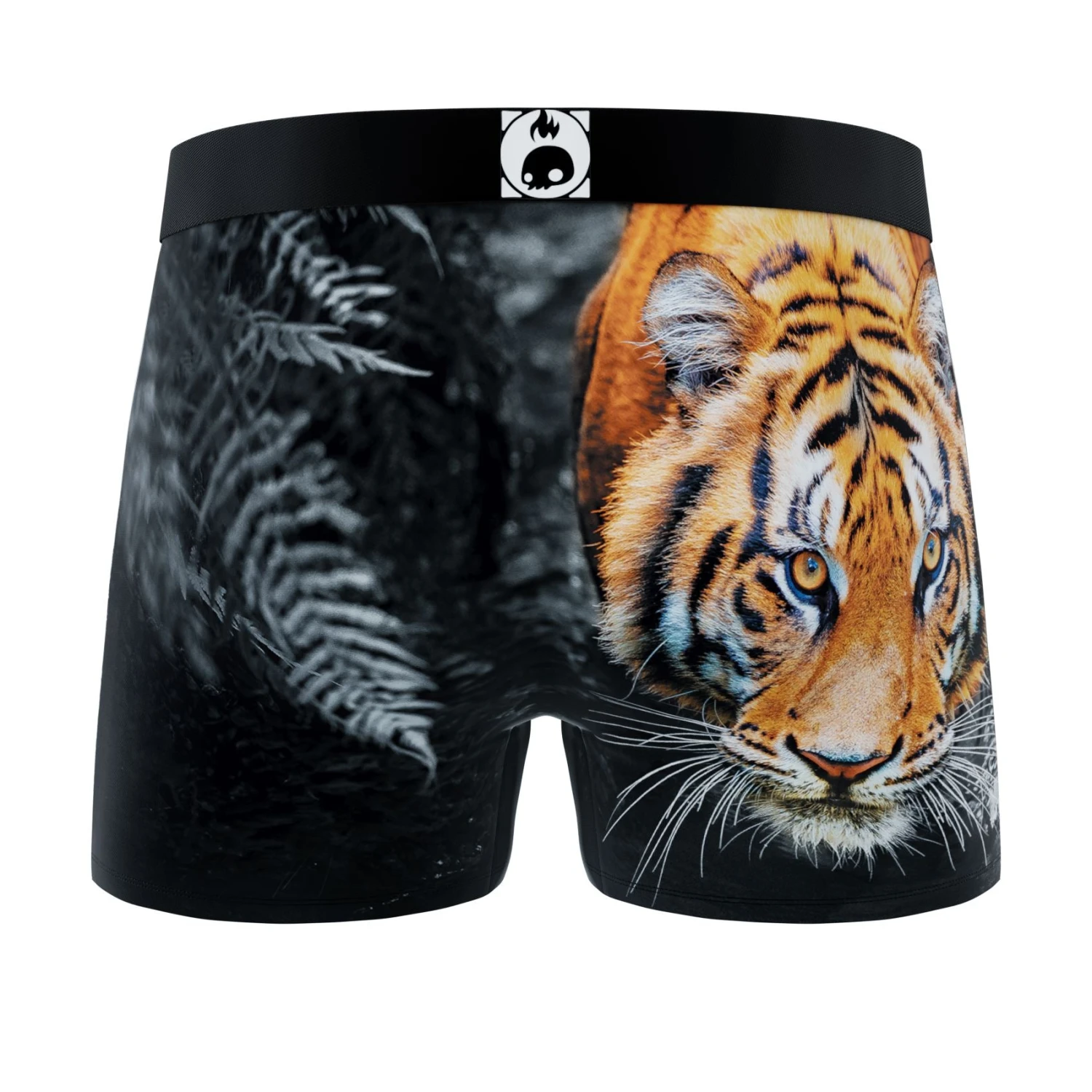 CRAZYBOXER Animal Tiger Men's Boxer Briefs (3 Pack) 9 CRAZYBOXER Animal Tiger Men's Boxer Briefs (3 Pack) - Image 7