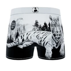 CRAZYBOXER Animal Tiger Men's Boxer Briefs (3 Pack) 11 CRAZYBOXER Animal Tiger Men's Boxer Briefs (3 Pack) -Crazyboxer Sales Store CBOUT0101X3A1 6