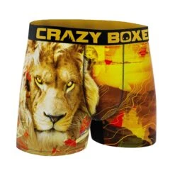 CRAZYBOXER Outdoor Lion Men's Boxer Briefs -Crazyboxer Sales Store CBOUT0103LION 3