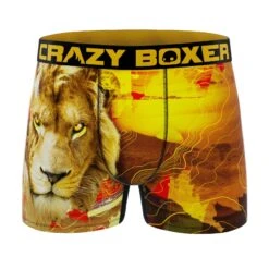 CRAZYBOXER Outdoor Snake Lion Men's Boxer Briefs (2 Pack) 8 CRAZYBOXER Outdoor Snake Lion Men's Boxer Briefs (2 Pack) -Crazyboxer Sales Store CBOUT0103X2A2 4