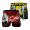 CRAZYBOXER Outdoor Wolf Bear Men's Boxer Briefs (2 Pack) -Crazyboxer Sales Store CBOUT0103X2A3 1
