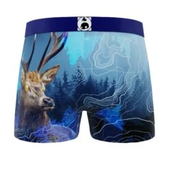 CRAZYBOXER Outdoor Deer Bear Men's Boxer Briefs (3 Pack) -Crazyboxer Sales Store CBOUT0103X3A1 9