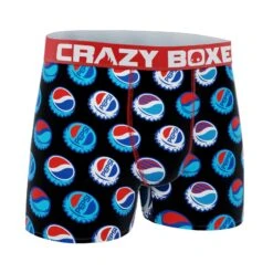 CRAZYBOXER Pepsi Men's Boxer Briefs 8 CRAZYBOXER Pepsi Men's Boxer Briefs -Crazyboxer Sales Store CBPEP0101CAPS 3