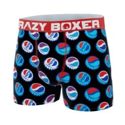CRAZYBOXER Pepsi Men's Boxer Briefs 9 CRAZYBOXER Pepsi Men's Boxer Briefs -Crazyboxer Sales Store CBPEP0101CAPS 4