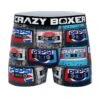 CRAZYBOXER Pepsi Tape Men's Boxer Briefs 1 CRAZYBOXER Pepsi Tape Men's Boxer Briefs -Crazyboxer Sales Store CBPEP0101TAPE 0