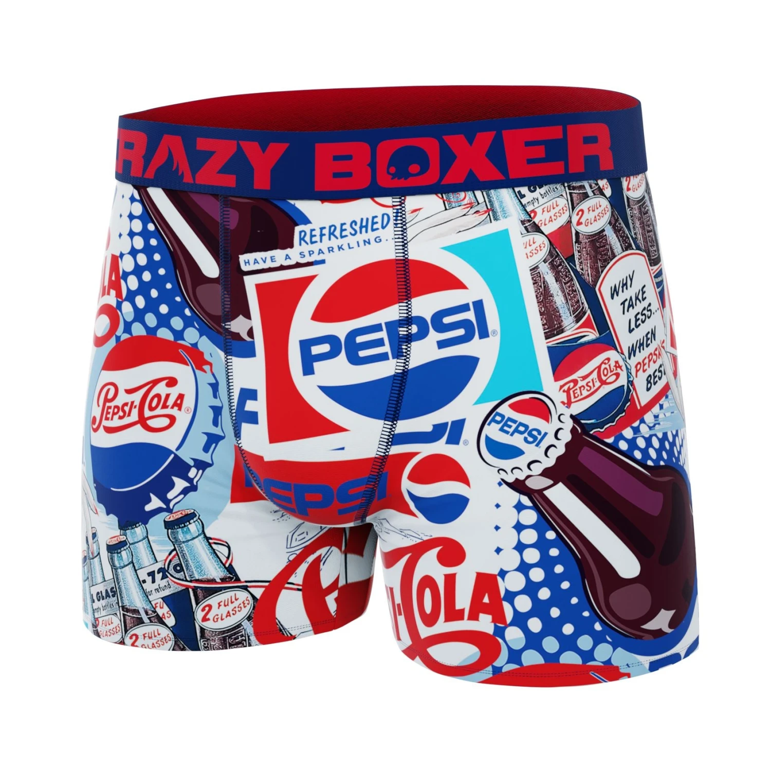 CRAZYBOXER Pepsi Vintage Men's Boxer Briefs (Creative Packaging) 7 CRAZYBOXER Pepsi Vintage Men's Boxer Briefs (Creative Packaging) - Image 5