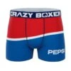 CRAZYBOXER Pepsi Wave Men's Boxer Briefs 2 CRAZYBOXER Pepsi Wave Men's Boxer Briefs -Crazyboxer Sales Store CBPEP0101WAVE 0