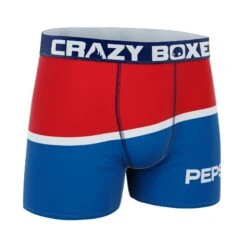 CRAZYBOXER Pepsi Wave Men's Boxer Briefs -Crazyboxer Sales Store CBPEP0101WAVE 3