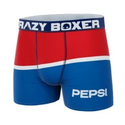 CRAZYBOXER Pepsi Wave Men's Boxer Briefs -Crazyboxer Sales Store CBPEP0101WAVE 4