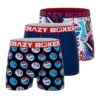 CRAZYBOXER Pepsi All Over Men's Boxer Briefs (3 Pack) -Crazyboxer Sales Store CBPEP0101X3A4 8