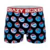CRAZYBOXER Pepsi Men's Boxer Briefs (5 Pack) 1 CRAZYBOXER Pepsi Men's Boxer Briefs (5 Pack) -Crazyboxer Sales Store CBPEP0101X5A1 4