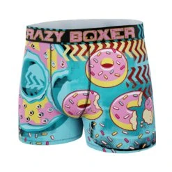 Men's Boxer Briefs - Colorful - Donuts -Crazyboxer Sales Store CBPOS01DONU 4