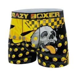 Men's Boxer Briefs - Colorful - Skulls -Crazyboxer Sales Store CBPOS01SKUL 4