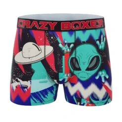 Men's 2-Pack Boxer Briefs - Colorful - Retro -Crazyboxer Sales Store CBPOS01X2A2 6