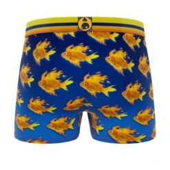 CRAZYBOXER Animals - Shark And GoldfishMen's Boxer Briefs -Crazyboxer Sales Store CBPOS01X2A4 7