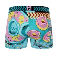 Men's 3-Pack Boxer Briefs - Colorful - Burger And Donuts -Crazyboxer Sales Store CBPOS01X3A3 8