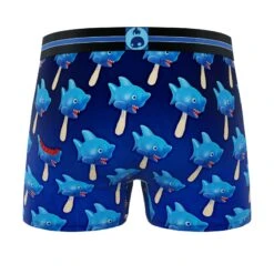 Men's 3-Pack Boxer Briefs - Animals - Shark And Goldfish -Crazyboxer Sales Store CBPOS01X3A4 5