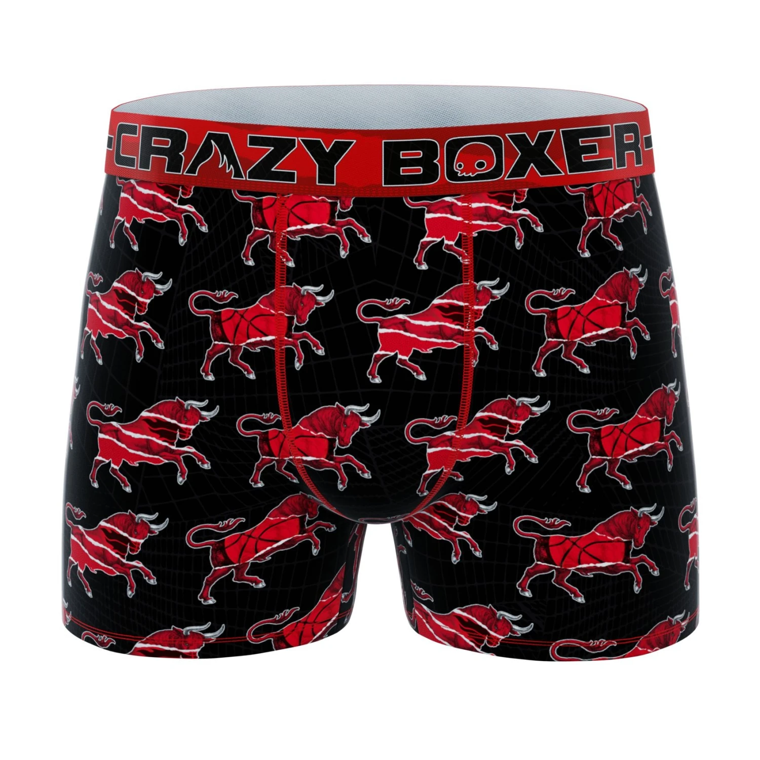 Men's 3-Pack Boxer Briefs - Animals - Bull And Rhino 8 Men's 3-Pack Boxer Briefs - Animals - Bull And Rhino - Image 6