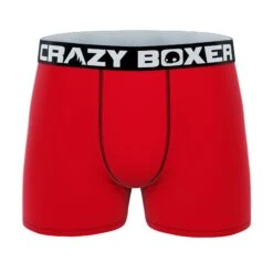 Men's 5-Pack Boxer Briefs - Colorful - Retro -Crazyboxer Sales Store CBPOS01X5A1 7