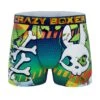 Men's 5-Pack Boxer Briefs - Colorful - Skulls And Donuts -Crazyboxer Sales Store CBPOS01X5A2 1