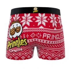 CRAZYBOXER Pringles XMAS Men's Boxer Briefs (3 Pack) -Crazyboxer Sales Store CBPRG0101X3A1 9