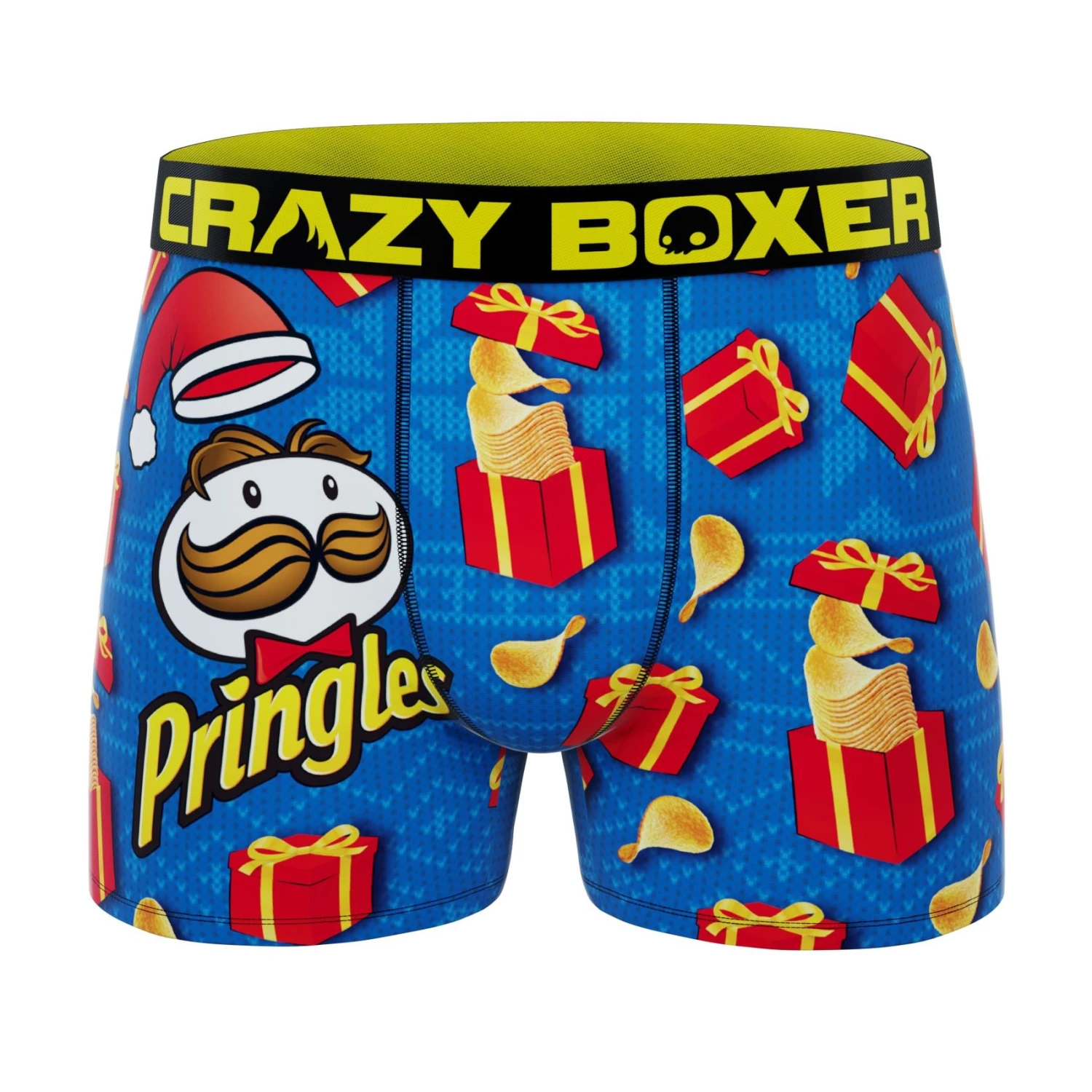 Men's Boxer Briefs - PRINGLES - PRESENT 3 Men's Boxer Briefs - PRINGLES - PRESENT