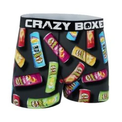 CRAZYBOXER Pringles Tubes Men's Boxer Briefs -Crazyboxer Sales Store CBPRI0101TUBE 3