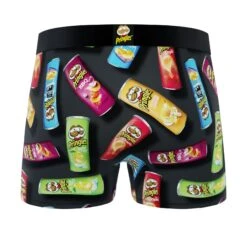 CRAZYBOXER Pringles Men's Boxer Briefs (2 Pack) -Crazyboxer Sales Store CBPRI0101X2A3 5