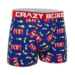 CRAZYBOXER Pringles Chips And Can All Over Men's Boxer Briefs -Crazyboxer Sales Store CBPRI0102ALO1 3