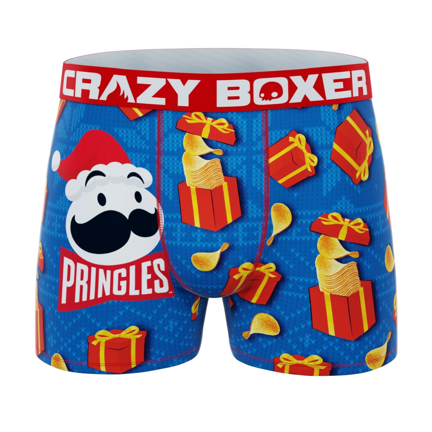 CRAZYBOXER Pringles Gifting Holidays Men's Boxer Briefs 3 CRAZYBOXER Pringles Gifting Holidays Men's Boxer Briefs