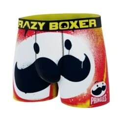 CRAZYBOXER Pringles Chips And Logo Big Men's Boxer Briefs 9 CRAZYBOXER Pringles Chips And Logo Big Men's Boxer Briefs -Crazyboxer Sales Store CBPRI01BIGG 4