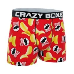 CRAZYBOXER Pringles Classic Chips Men's Boxers Briefs (Creative Packaging) -Crazyboxer Sales Store CBPRI01ORIGN 3