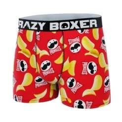CRAZYBOXER Pringles Classic Chips Men's Boxers Briefs (Creative Packaging) -Crazyboxer Sales Store CBPRI01ORIGN 4