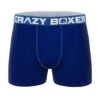 CRAZYBOXER Classic Blue Ice Men's Boxer Briefs -Crazyboxer Sales Store CBPRM01UNI10 0