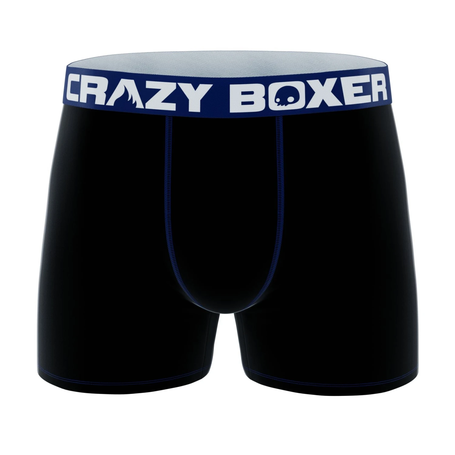 CRAZYBOXER Classic Black Blue Men's Boxer Briefs 3 CRAZYBOXER Classic Black Blue Men's Boxer Briefs