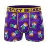 CRAZYBOXER Rugrats Purple Men's Boxer Briefs -Crazyboxer Sales Store CBRUG0102PURP 0