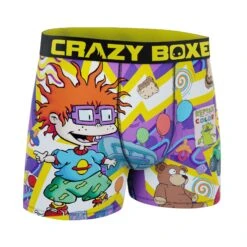 CRAZYBOXER Rugrats Living RoomMen's Boxer Briefs -Crazyboxer Sales Store CBRUG01CANA 3