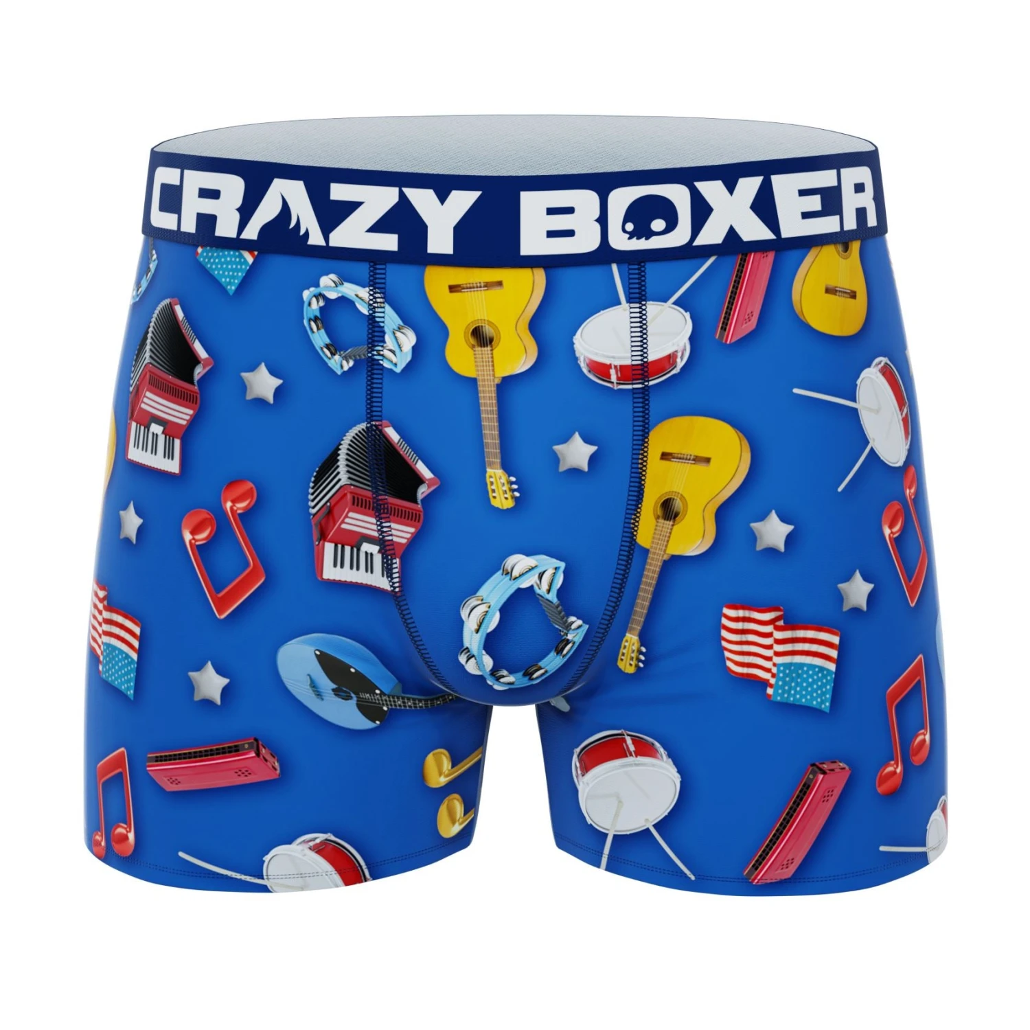 CRAZYBOXER American Culture Men's Boxer Briefs 3 CRAZYBOXER American Culture Men's Boxer Briefs