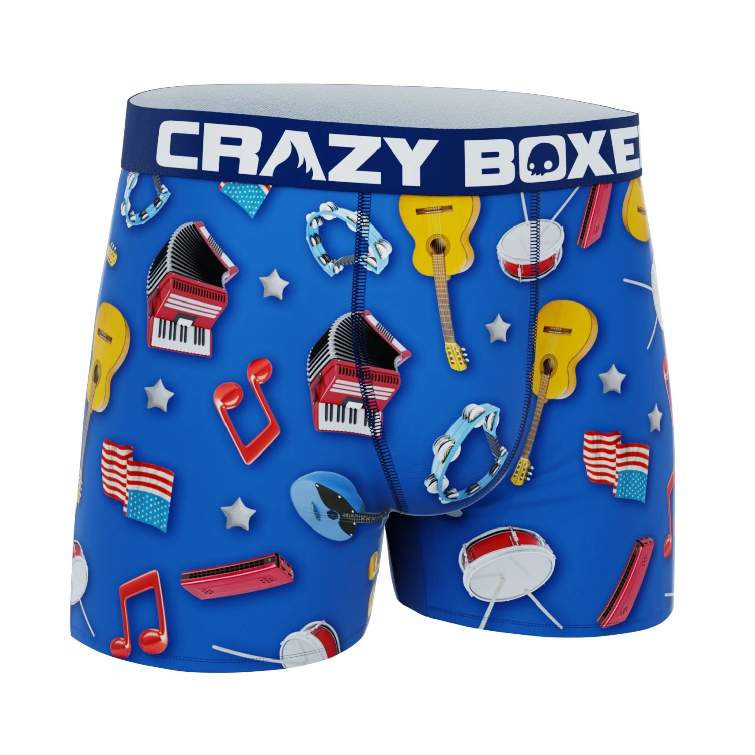 CRAZYBOXER American Culture Men's Boxer Briefs 5 CRAZYBOXER American Culture Men's Boxer Briefs - Image 3