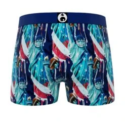 CRAZYBOXER Liberty Men's Boxer Briefs -Crazyboxer Sales Store CBSEA0101FOO2 2