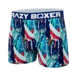 CRAZYBOXER Liberty Men's Boxer Briefs -Crazyboxer Sales Store CBSEA0101FOO2 4