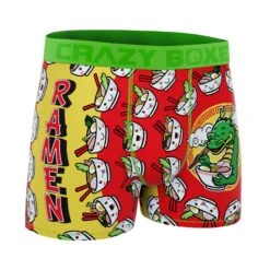 CRAZYBOXER Premium Ramen Noodles Men's Boxer Briefs (Creative Packaging) -Crazyboxer Sales Store CBSEA0101NOODN 3
