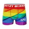 CRAZYBOXER Pride Breathable Soft Men's Boxer Briefs -Crazyboxer Sales Store CBSEA0101PRID 0