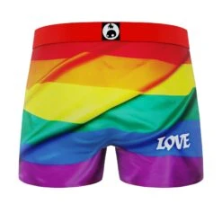 CRAZYBOXER Pride Breathable Soft Men's Boxer Briefs -Crazyboxer Sales Store CBSEA0101PRID 2