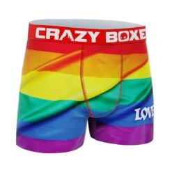CRAZYBOXER Pride Breathable Soft Men's Boxer Briefs -Crazyboxer Sales Store CBSEA0101PRID 3