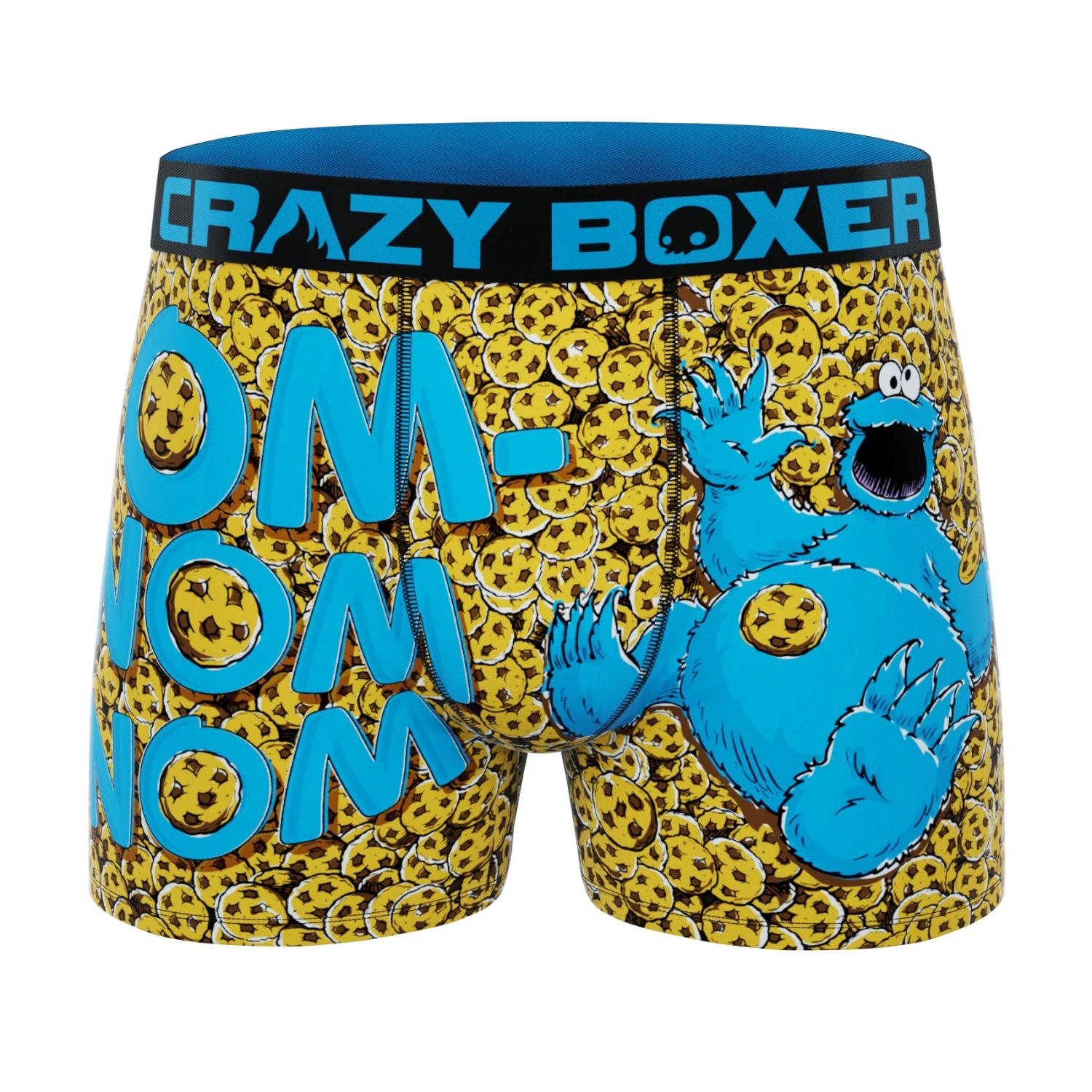 CRAZYBOXER Sesame Street Cookie Monster Men's Boxer Briefs (2 Pack) 4 CRAZYBOXER Sesame Street Cookie Monster Men's Boxer Briefs (2 Pack) - Image 2
